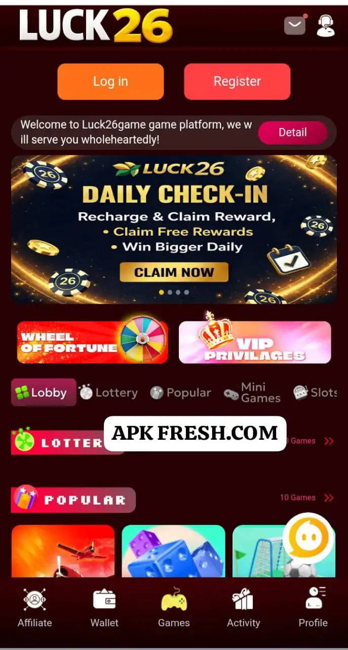 Luck 26 Game APK