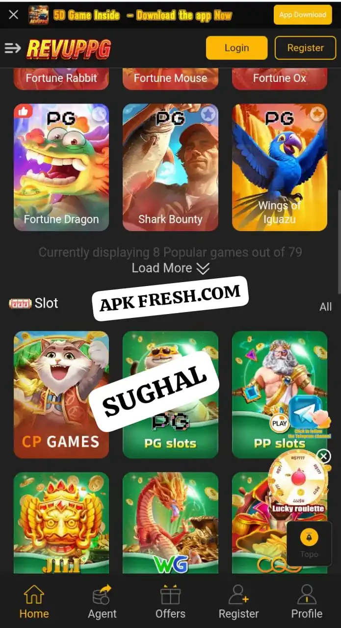 Revup PG Game APK