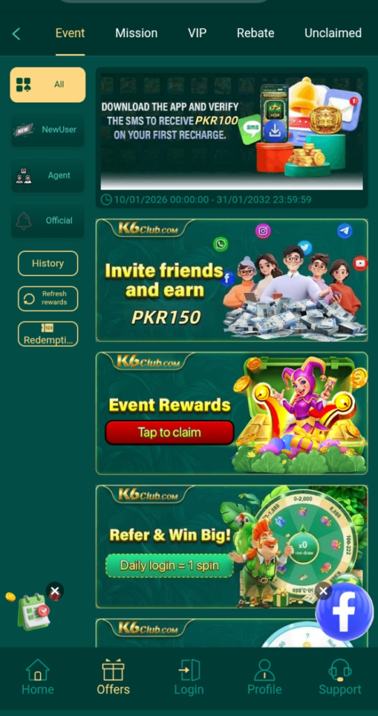 K6 Club Game Download