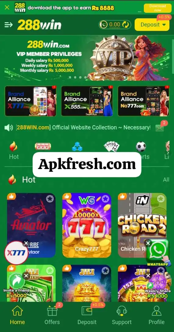 288 win Game Download