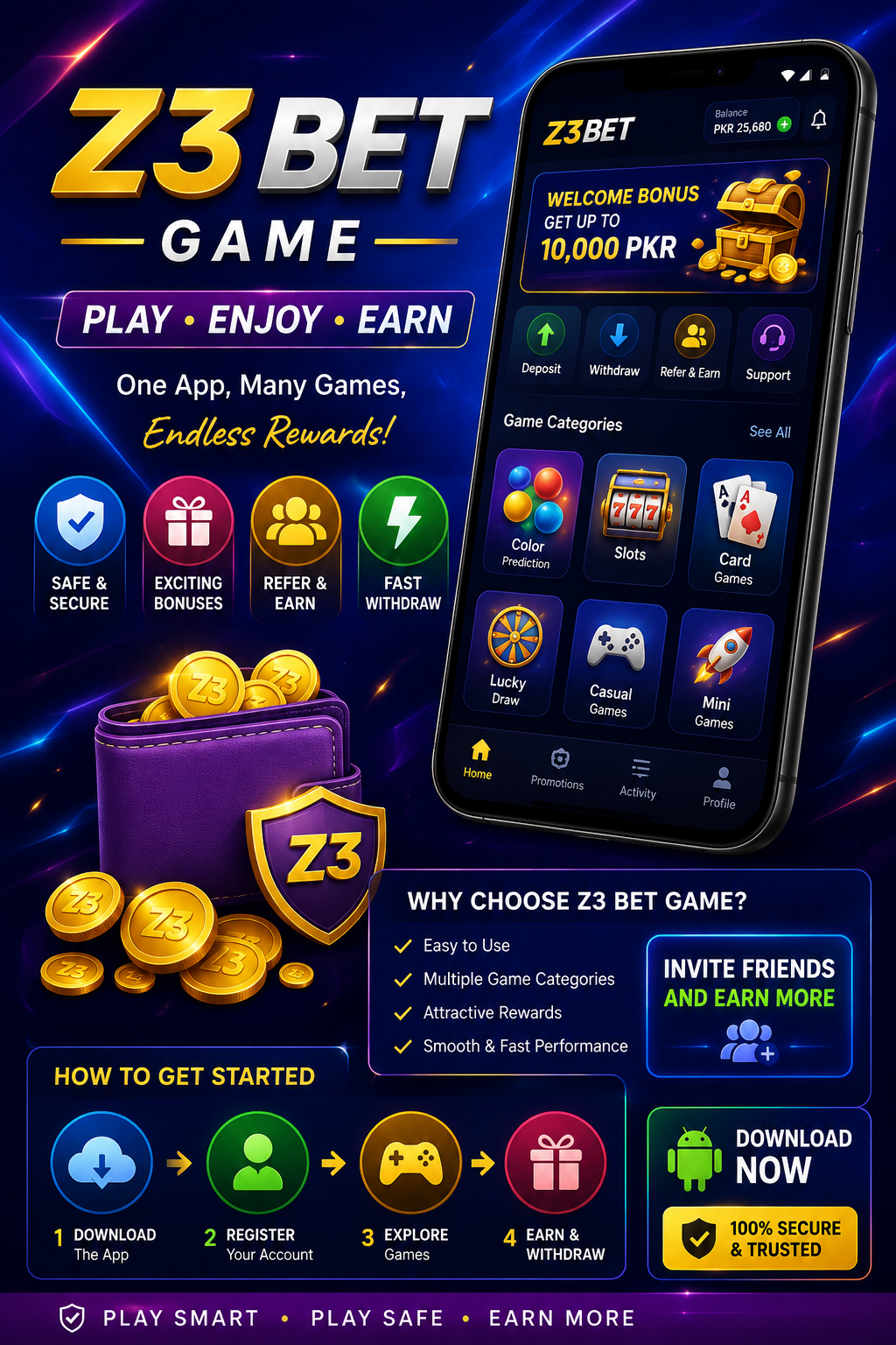 Z3BET Game Download